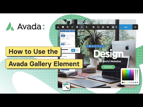 How To Use The Gallery Element Video