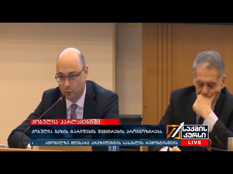 ქობულია გაზის ტარიფების შემცირებას პროგნოზირებს