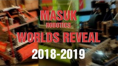 MASUK ROBOTICS 4478 XDV |  VEX TURNING POINT WORLDS REVEAL