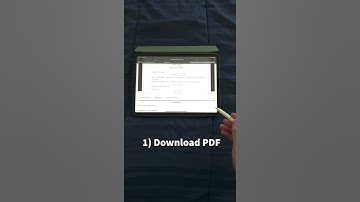 How to Write on a PDF on an iPad #shorts