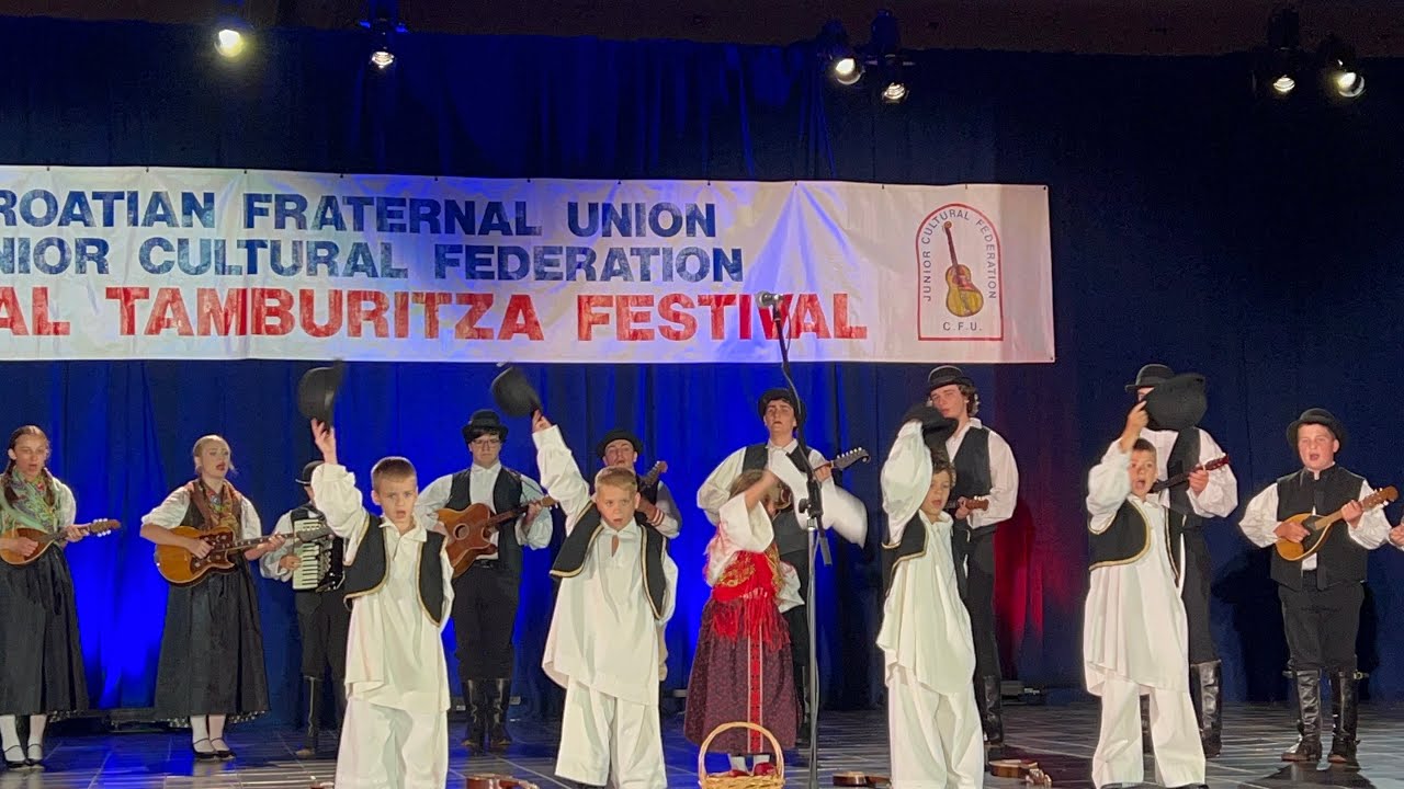 Sv Lovro Jr. Tamburitzans CFU Jr. Tamburitza Festival Performance