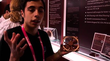 Computex 2012 - NOCTUA - CPU Cooler And ANC fan - Spanish