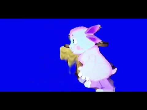 Лунтик бежит футаж - YouTube