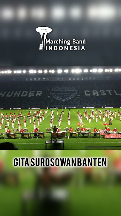 Ngeri...Gita Surosowan Banten 🇮🇩 #drumband #marchingband #marchingbandindonesia #banten