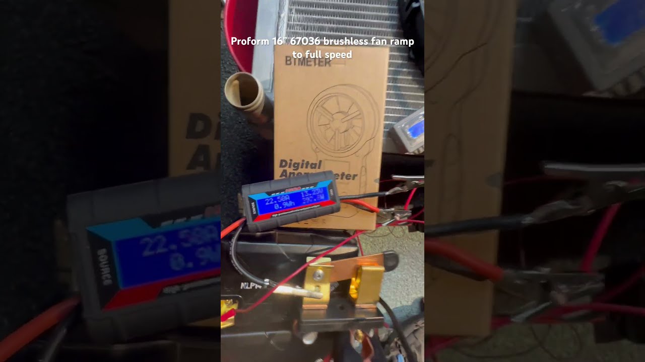 Proform 67036 Brushless Fan Ramp Off To Full Speed Brushlesscoolingfan