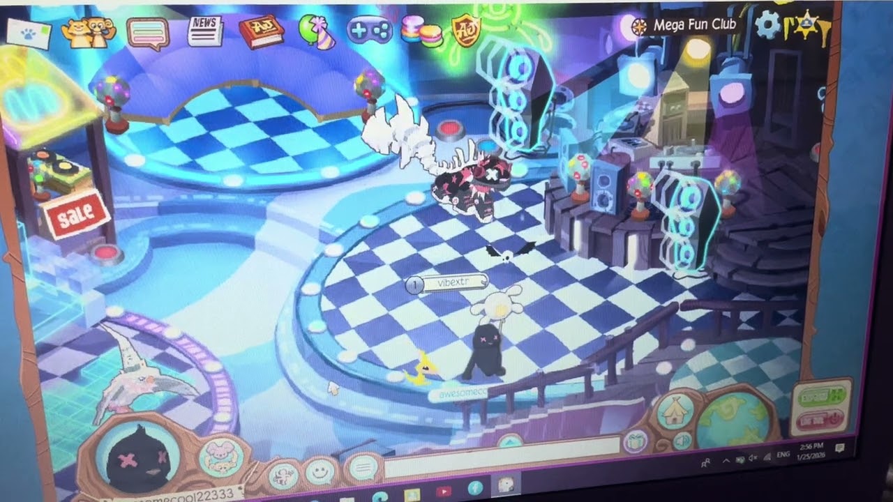 Animal jam, classic mega fun club ￼