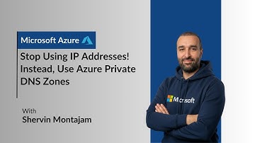 Stop using private IP addresses! Instead, use Azure private DNS Zones