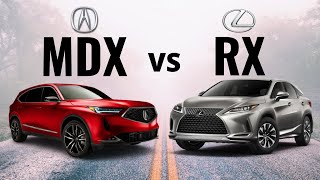 2021 Lexus RX 350 VS. 2022 Acura MDX  Reliable Luxury