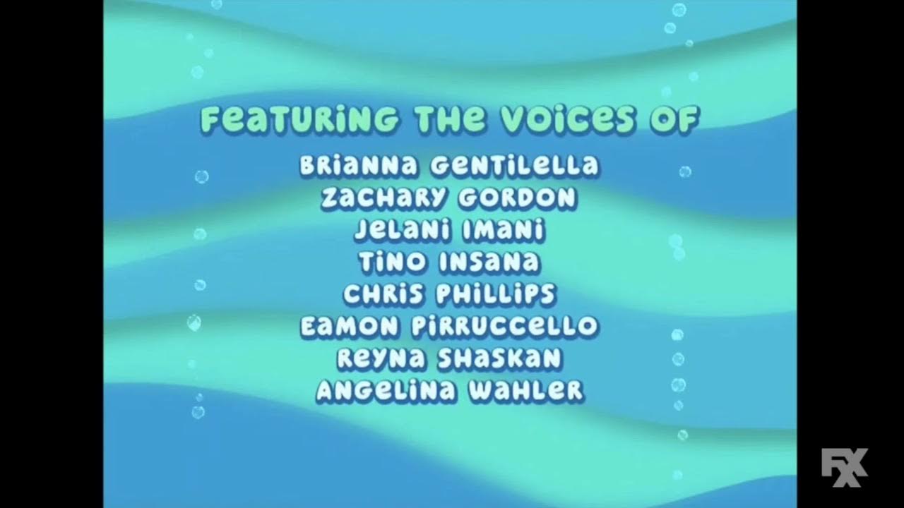 Bubble Guppies End Credits (FXX) [FANMADE & Copped Version] YouTube