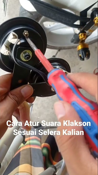 Cara setting suara klakson double agar mirip mobil avanza, innova