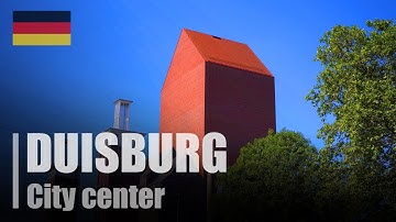 City center: Lifesaver fountain, windowless building, Inner Harbour | Duisburg | Germany 🇩🇪