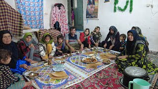 Having Breakfast on Beautiful Rainy Day _ Village Lifestyle of Iran (2022)