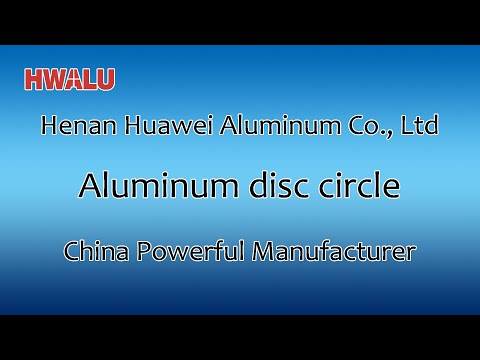 Round aluminum alloy disc circle production process from China powerful manufacturer and supplier