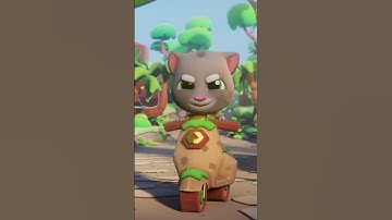 World Jumping! 🦕🏺🏴‍☠️ Talking Tom #Shorts