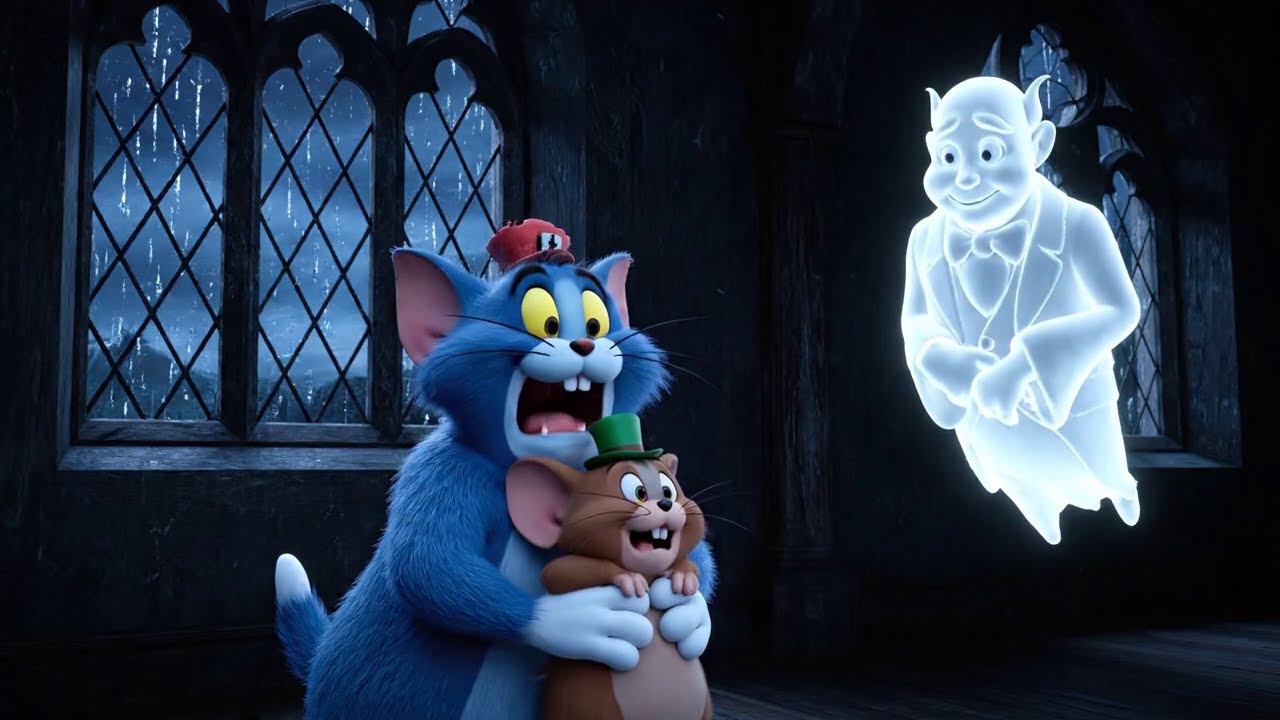Trapped! Tom and Jerry's Spooky Escape from the Haunted Village - YouTube