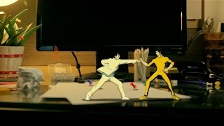 Bruce Lee vs Jackie Chan - Stop Motion Animation