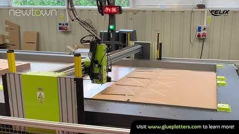 FELIX GLUER® - XY Glue Plotter Table (CNC Gluer) for POP Display/FSDU/Boxes