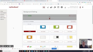 My Viewboard Follow Me Settings