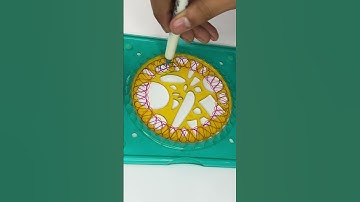 This Spiral Art is an Optical Illusion of Perfection #asmr #art #spirograph #shorts #2025 #usa