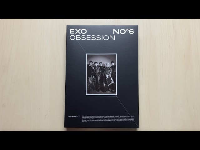 ♡Unboxing EXO 엑소 6th Studio Album Obsession 옵세션