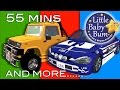 Driving In My Car | Plus Lots More Nursery Rhymes | 55 Minutes Compilation from LittleBabyBum!