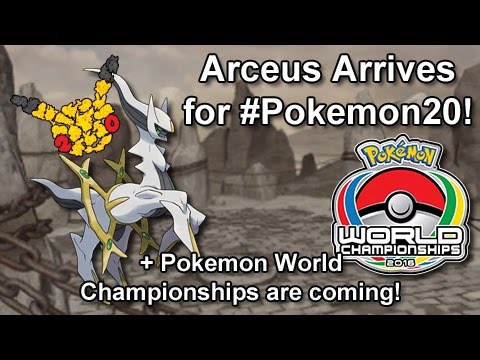 Arceus Arrives in