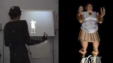 Digital Puppet - Virtual Living Character with Motion Capture