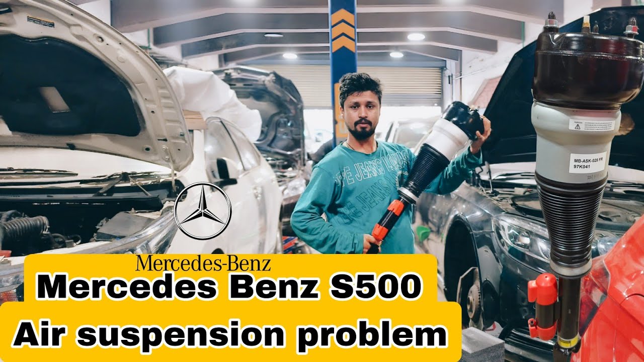 Mercedes-Benz S500 W222 Air Suspension Problem /how to solve Mercedes