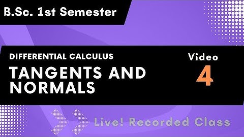L-22 | B.Sc.1st Semester | Pedal Equation of Polar Form