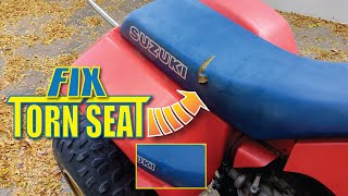 ATV CAR torn seat REPAIR Vinyl Leather Cloth