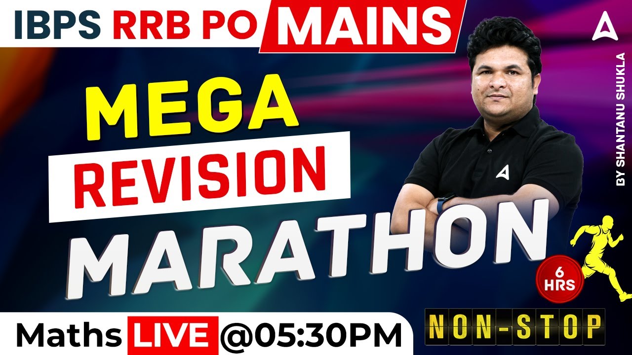 IBPS RRB PO 2023 | RRB PO Mains Maths Marathon Class | RRB PO Maths by ...