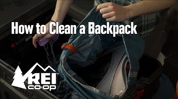 How to Clean a Backpack