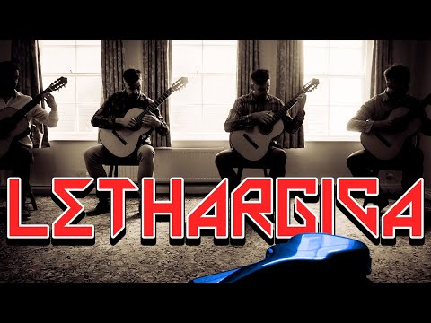 Meshuggah - Lethargica | Classical Guitar Quartet (Arr. by Santiago Kodela)