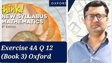 Exercise 4A (Indices and Exponents) Question 12 Think New Syllabus Mathematics Oxford Book 3