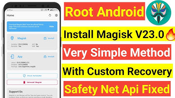 INSTALL MAGISK V23.0 WITH CUSTOM RECOVERY | VERY SIMPLE METHOD TO ROOT ANY ANDROID PHONE 2021