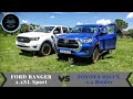 Vido ford ranger 22 xl sport vs toyota hilux 24 raider