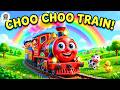 Choo Choo Train Song | Nursery Rhymes &amp; Kids Songs | Learn Colors, Numbers &amp; Animals