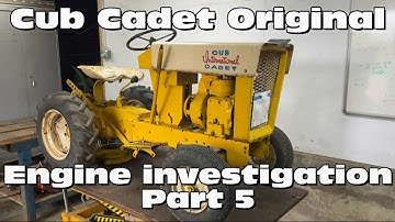 Cub Cadet Original - Motoronderzoek (Deel 5)