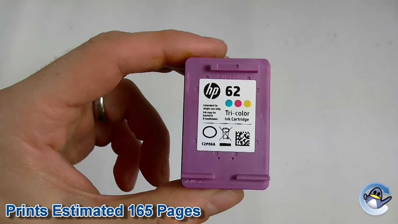 Inloggegevens Nieuwsgierigheid Gooey Inside HP 62 Tri-Colour Ink Cartridge (C2P06AE) - YouTube