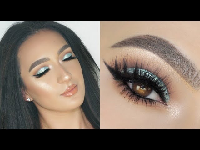 Mint Green Makeup Look Sofie Bella