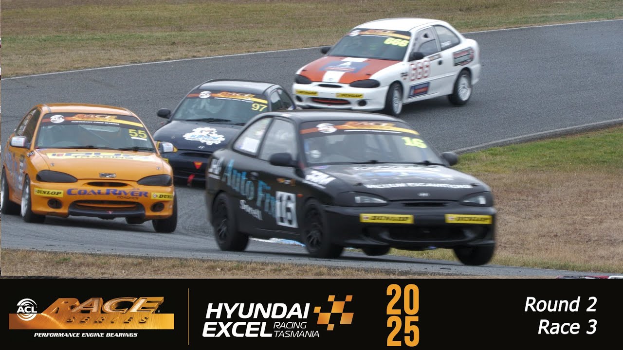ACL Race Series Hyundai Excel Racing Tasmania Race 3 Round 2 TCRC ...