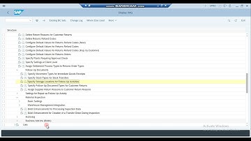 Advance Return Management | configuration Part2 |