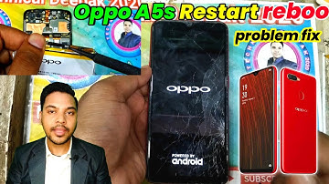 Oppo A5s Restart reboot problem fix || OPPO A5s Power of on problem solve 🔧⚙️