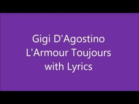 Gigi D'Agostino - L'Armour Toujours (album version) Lyrics video