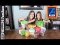 ALDI GROCERY HAUL | ALDI SNACKS TASTE TEST | PHILLIPS FamBam Grocery Hauls