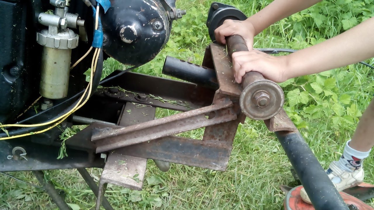 Нове кріплення косарки для мотоблока Зубр JR-Q79E 10 к.с.