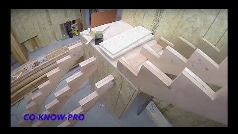 ⭐️Building an L Shaped Set of Stairs With some time lapse @co-know-proconstructiontips