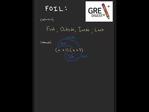 FOIL Method -