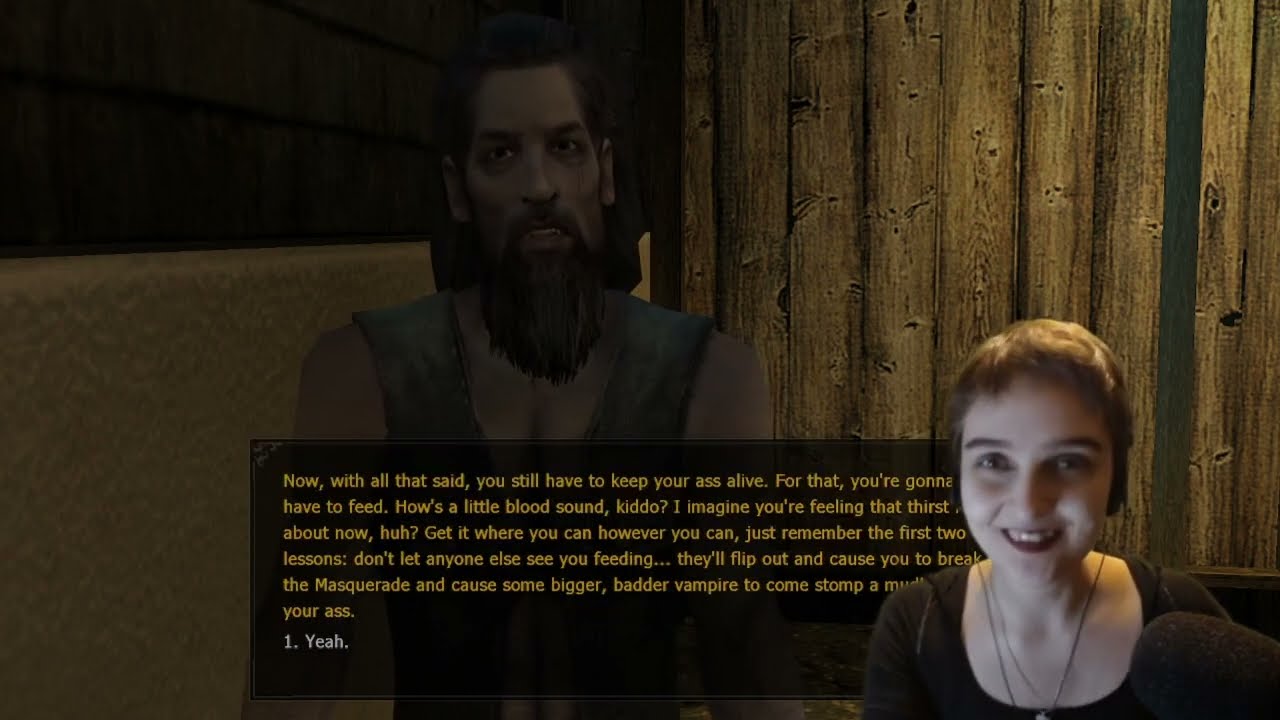 Let's play VTMB antitribu mod Setite run Part 1 - surprise fridge