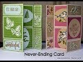 No.388 - Never-Ending Card - UK Stampin' Up! Independent Demonstrator